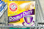 arm & hammer cat litter in shopping cart