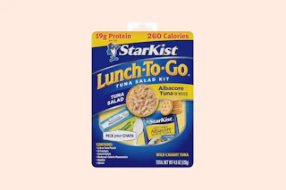 a starkist lunch kit
