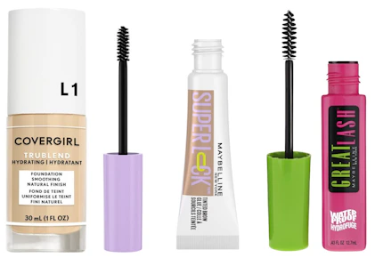 2 Maybelline + 1 Covergirl