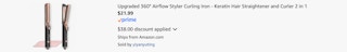 Amazon Airflow Styler Curling Iron 2025