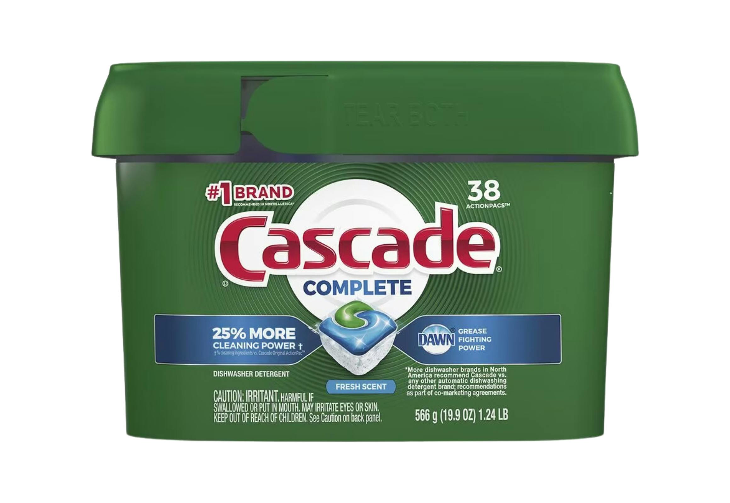 Cascade Dishwasher Pods