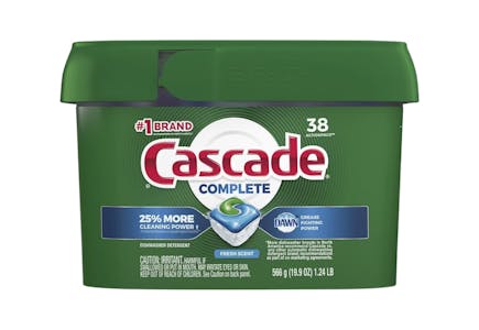 Cascade Dishwasher Pods