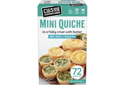 Cuisine Adventures Mini Quiche