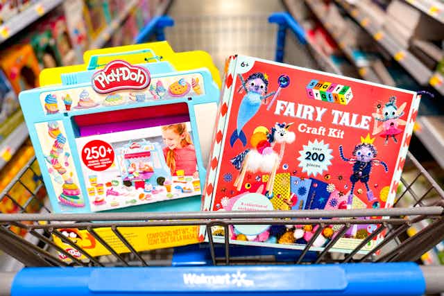 Clearance Crafts at Walmart: Crayola Easels, Play-Doh Playsets, and More card image