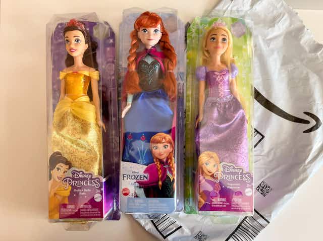 Disney Princess Dolls, as Low as $3.99 Each on Amazon card image