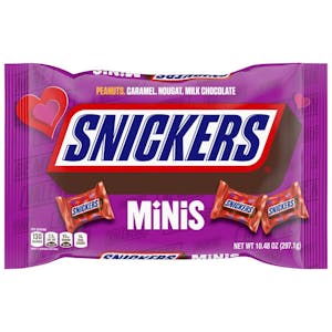 2 Snickers Minis Bags
