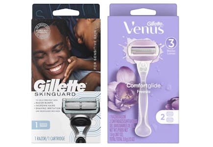 1 Gillette + 1 Venus