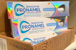 Sensodyne Pronamel Whitening Toothpaste: Get 3 Tubes for $12.23 on Amazon card image