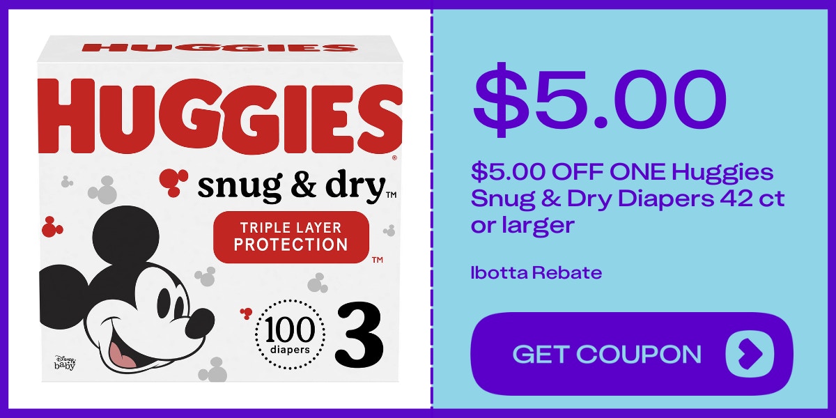 huggies snug & dry diapers 100 ct