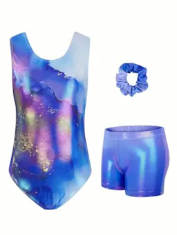 Kids' Gymnastics Leotard Set