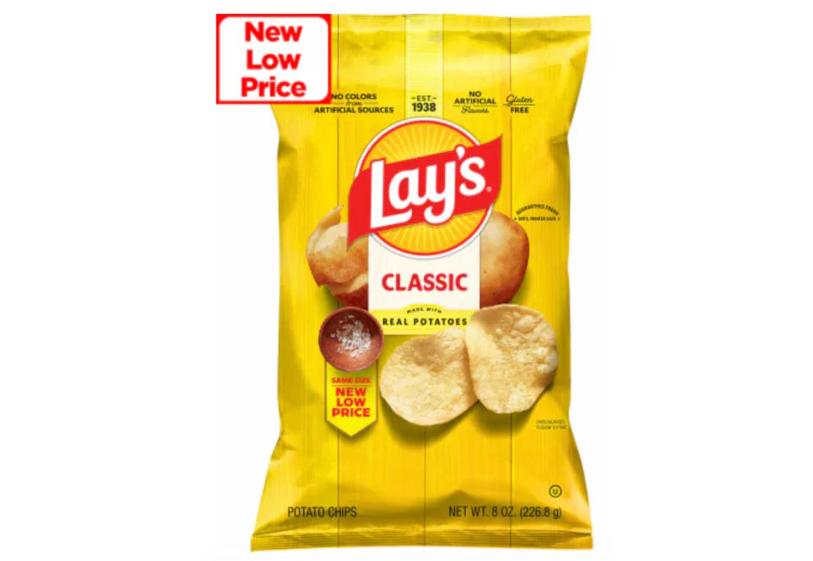 4 Lay's Chips Bags