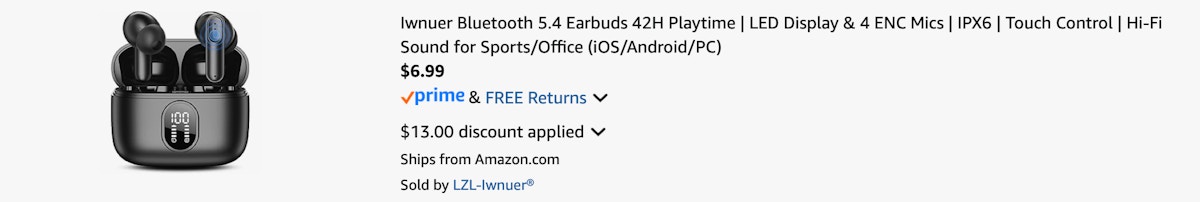Amazon Bluetooth Earbuds 2025 2