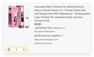 Dynooper Bikini Trimmer
