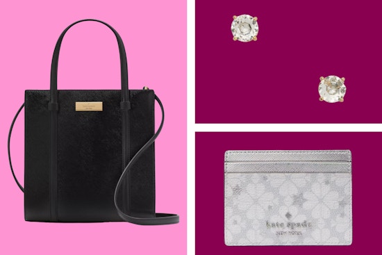 Extra 20% Off Kate Spade Clearance: $12 Earrings, $22 Card Holder, $60 Bag