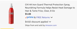 Chi Amazon receipt