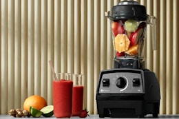 a blender on a table