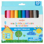 Meijer Washable Broadline Markers