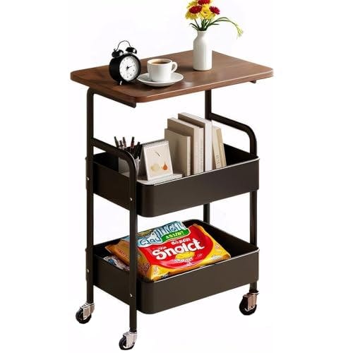 3-Tier Utility Rolling Cart
