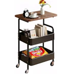 3-Tier Utility Rolling Cart