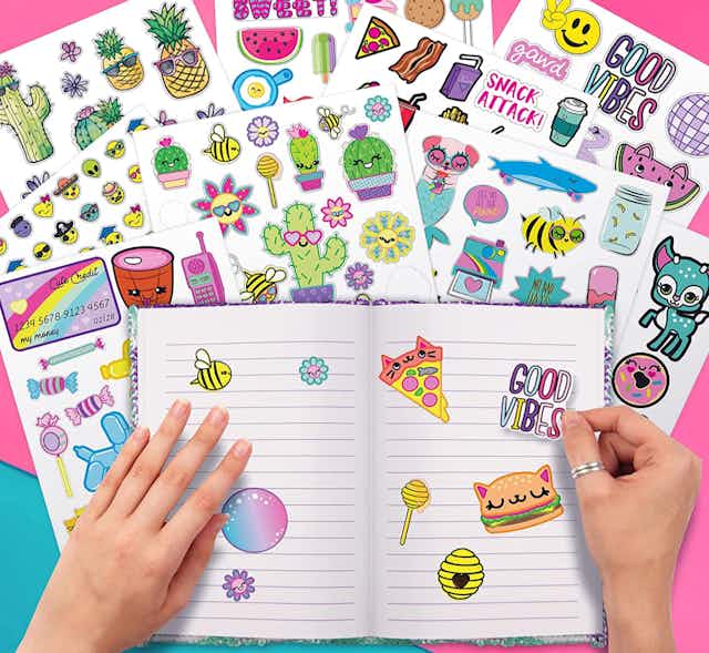 1000+ Ridiculously Cute Stickers, Only $4.99 on Amazon card image