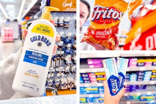 3 in-store images of Walmart Cash deals in stores