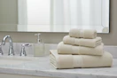 a 6-piece bath towel set at The Home Depot