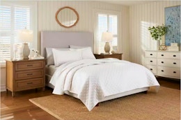 Home Depot king quilt set