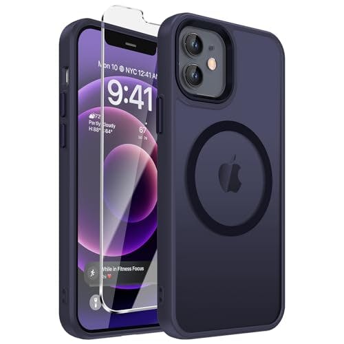 Magnetic Matte Case for iPhone 12