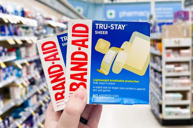 Band-Aid 80-Count Tru-Stay Sheer Bandages, as Low as $3.78 on Amazon card image