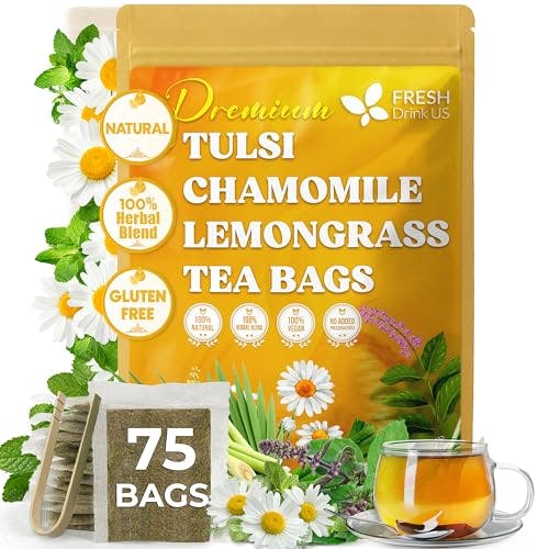 Tulsi Chamomile Lemongrass Tea
