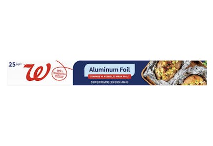 2 Walgreens Aluminum Foil Boxes