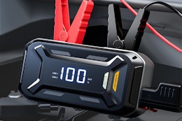 This $100 Portable Jump Starter Falls to Just $35.99 With Amazon Promo Code card image
