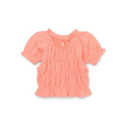 Baby Smocked Short Sleeve Top