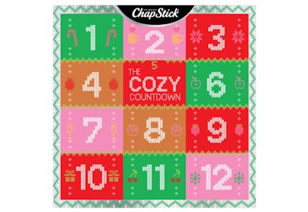 Chapstick Holiday Advent Calendar