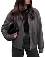 BTFBM Women's Faux Leather Jacket