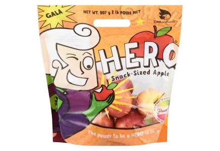 2 Hero Apples Bags