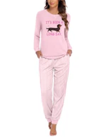 Ekouaer Women's Pajama Set