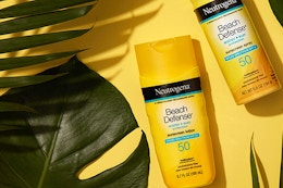 Neutrogena Beach Defense Sunscreen: Prices Start at $3.53 on Amazon card image