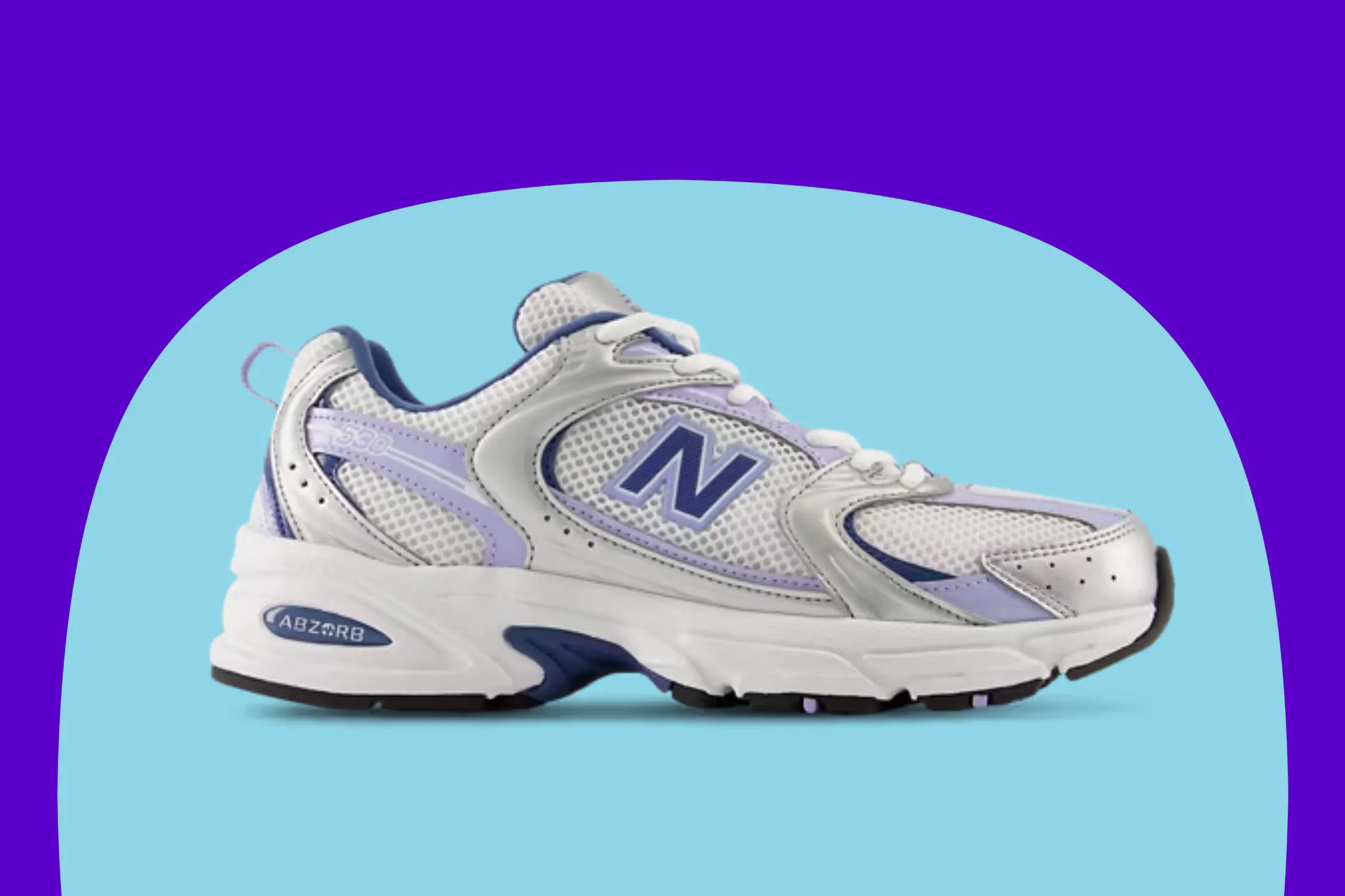 New Balance 530 Shoes displayed at Foot Locker storefront