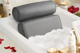 Grab This Bath Pillow for Under $11 on Amazon card image