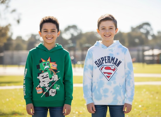 Kids’ Graphic Hoodies on Clearance: Just $13 at Walmart