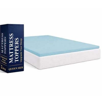 Gel Memory Foam Mattress Topper