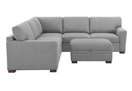 Thomasville Sectional and Ottoman