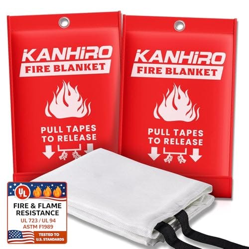 Emergency Fire Blanket 2-Pack