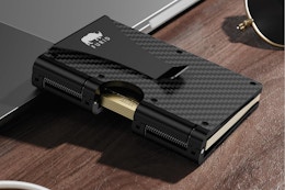 RFID-Blocking Slim Card Wallet, Just $5 on Amazon (Reg. $27) card image
