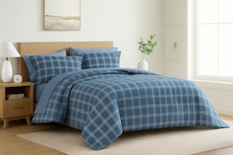 Don't Miss This Reversible King Bed Set for Just $44 at The Home Depot card image
