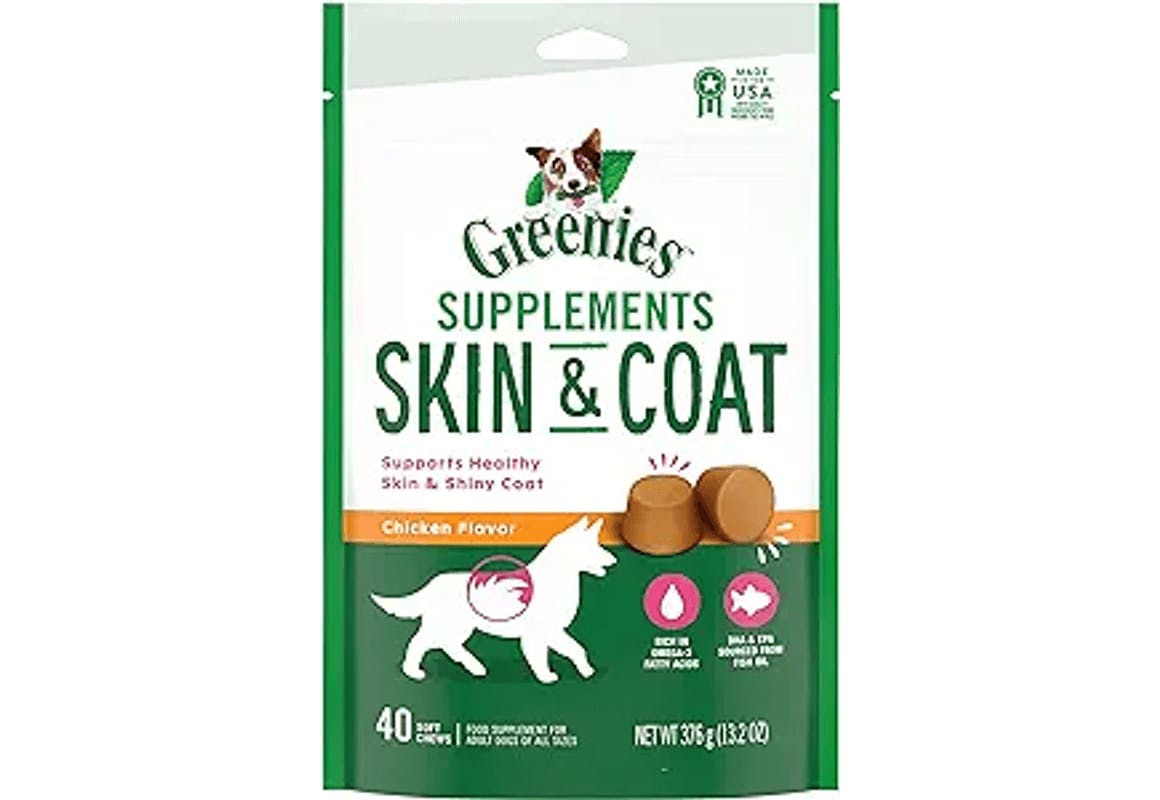 Greenies Supplements Skin & Coat Chews