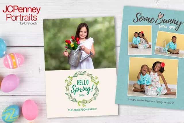 JCPenney Portraits Photo Session With Prints Bundle, Only $45 at Groupon card image