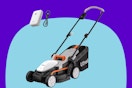 cordless lawn mower at target
