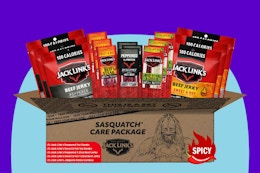 Jack Link's Beef Jerky Gift Basket, as Low as $20 on Amazon (Reg. $38) card image